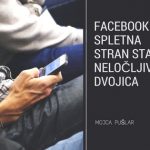 Facebook in spletna stran